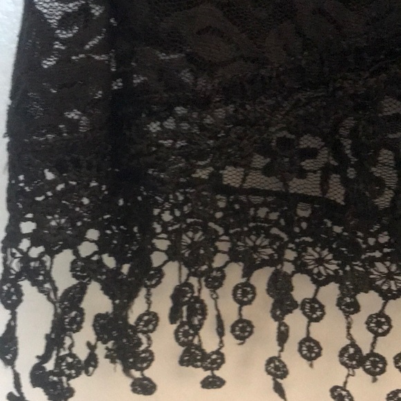 Black Lacy Dress - Picture 4 of 5